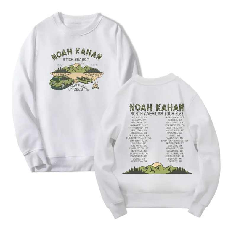 Noah Kahan Stick Season Camp Tour Sweatshirt