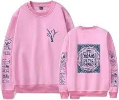Noah Kahan Stick Pink Sweatshirt